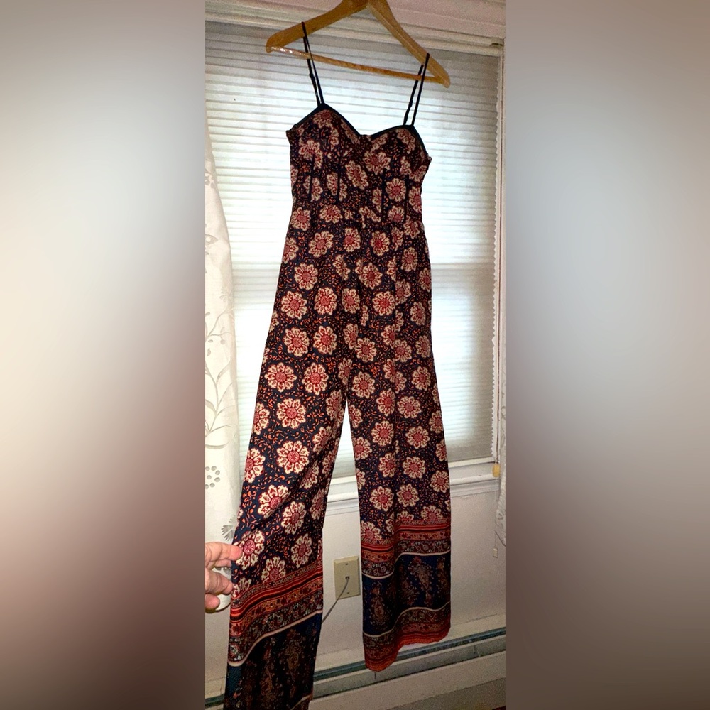 Band of gypsies fun romper with molded cups and stretchy back ruching
